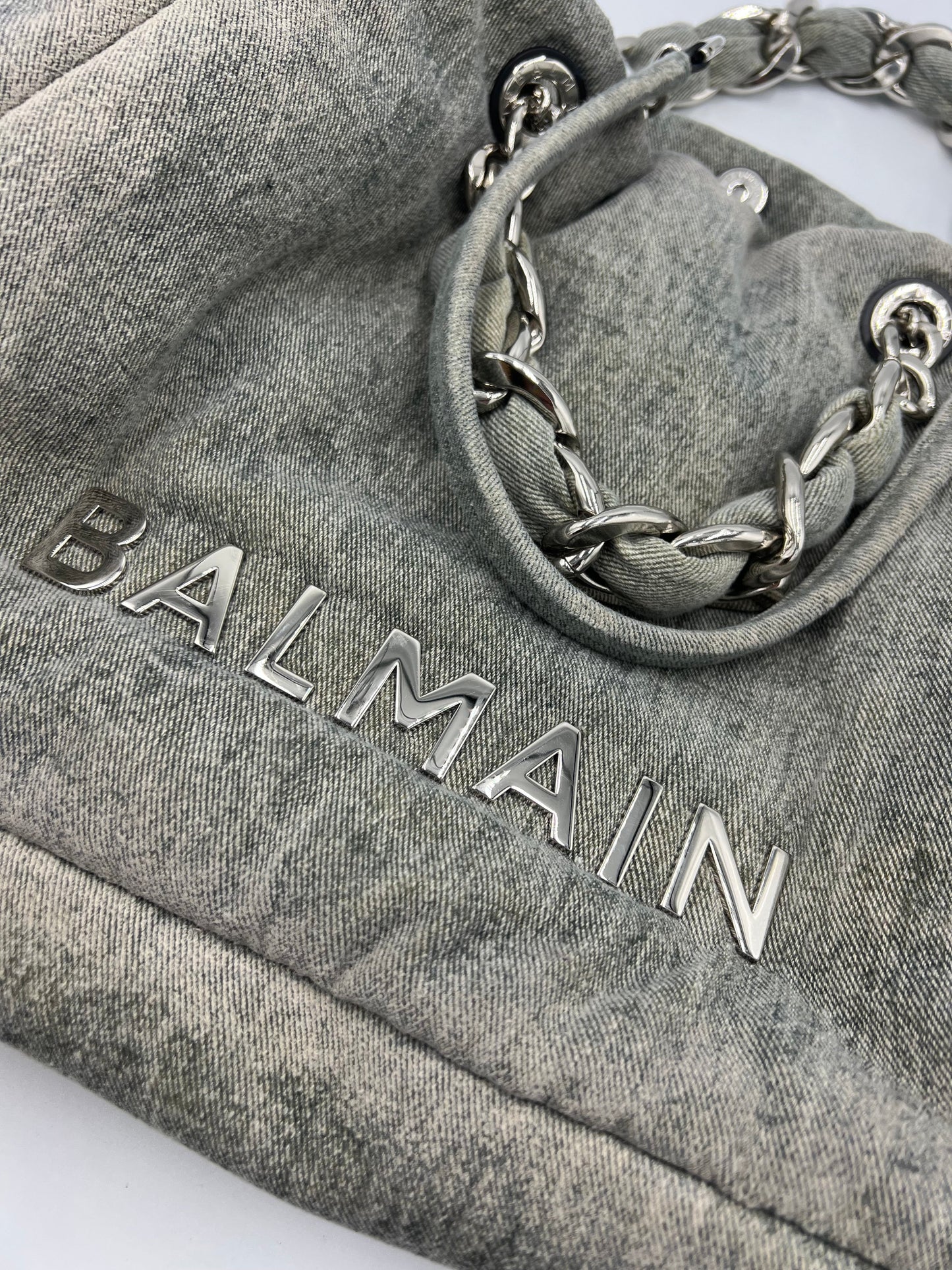 Balmain 1945 Soft Cabas Tote Bag