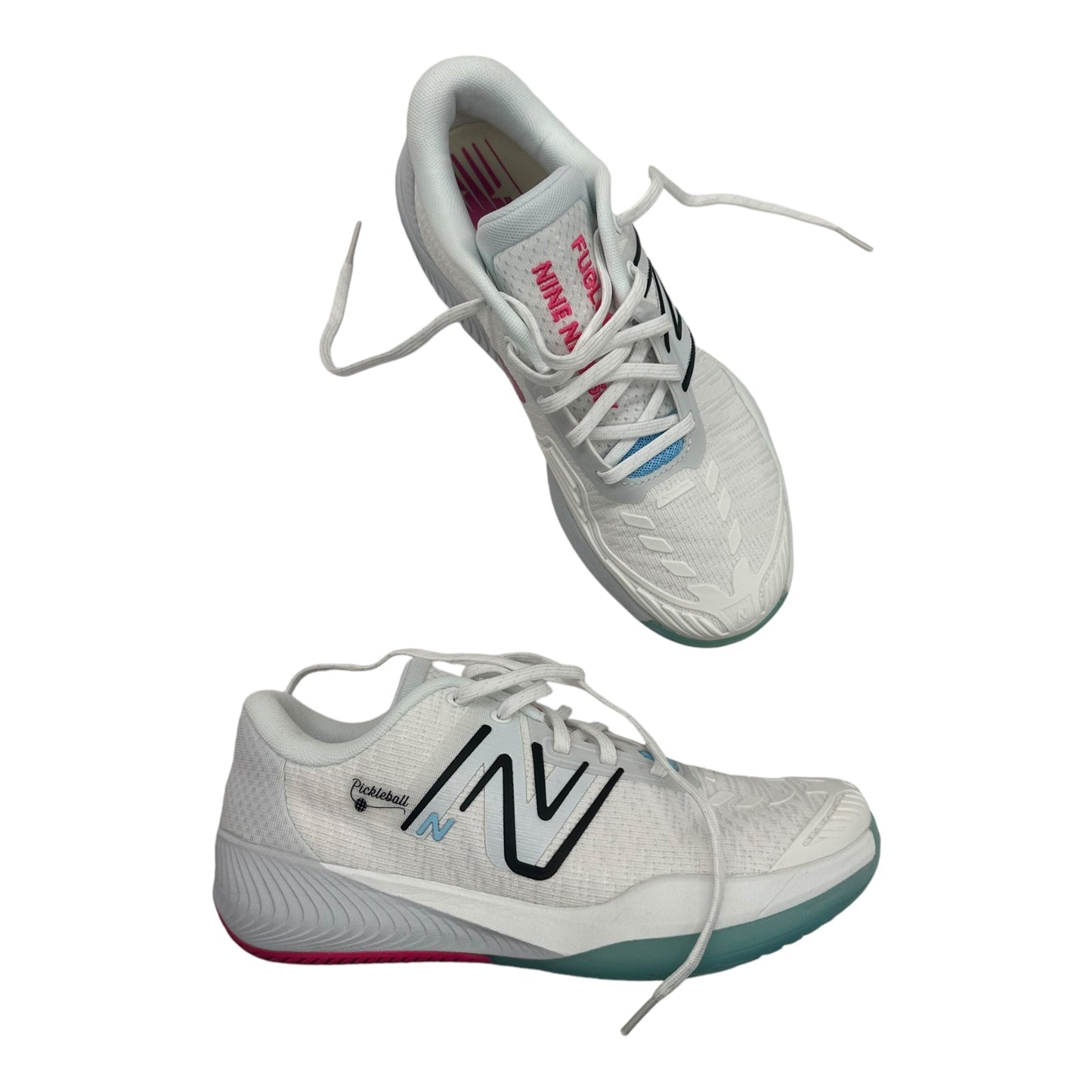 Shoes Athletic By New Balance In White, Size:8.5