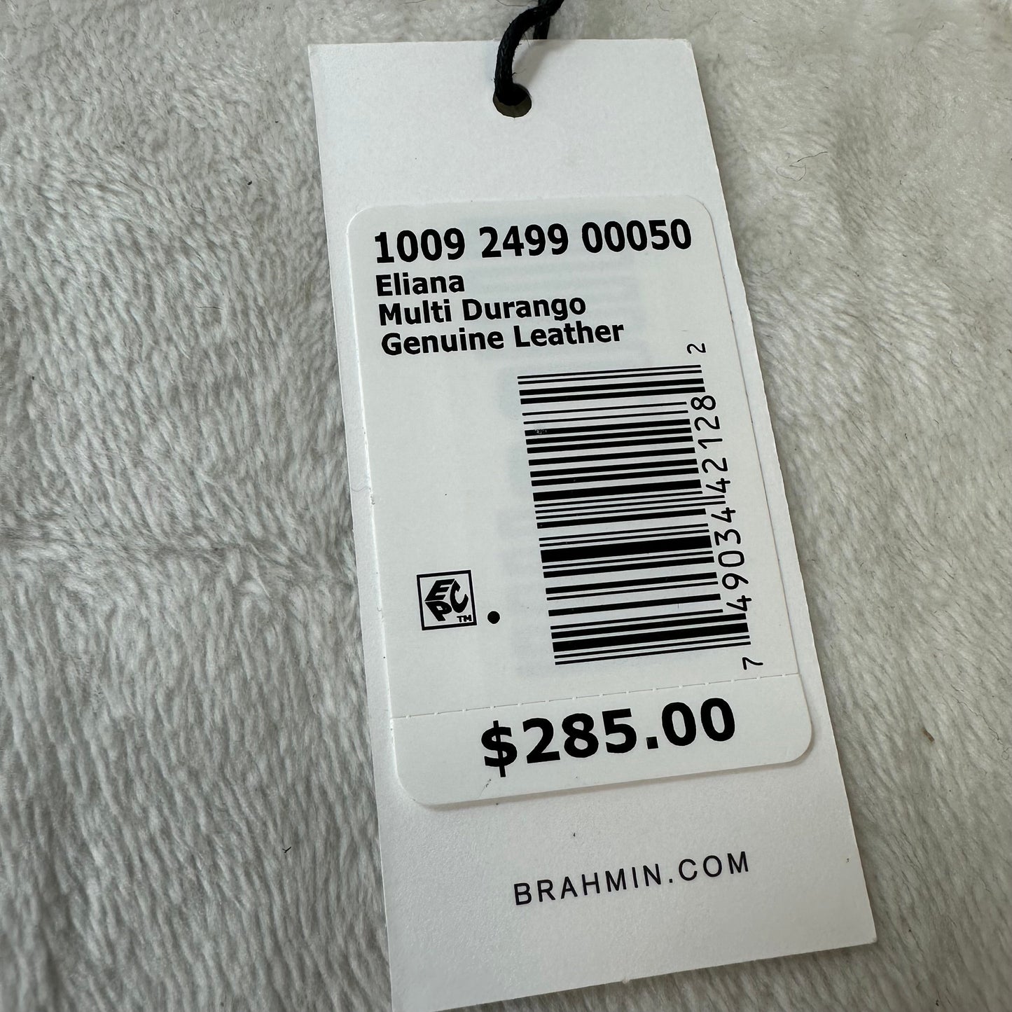 Eliana - Multi Durango Crossbody Designer By Brahmin, Size: Small