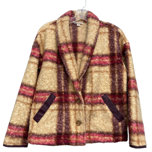 Jacket Other By Knox Rose In Plaid Pattern, Size:Xs