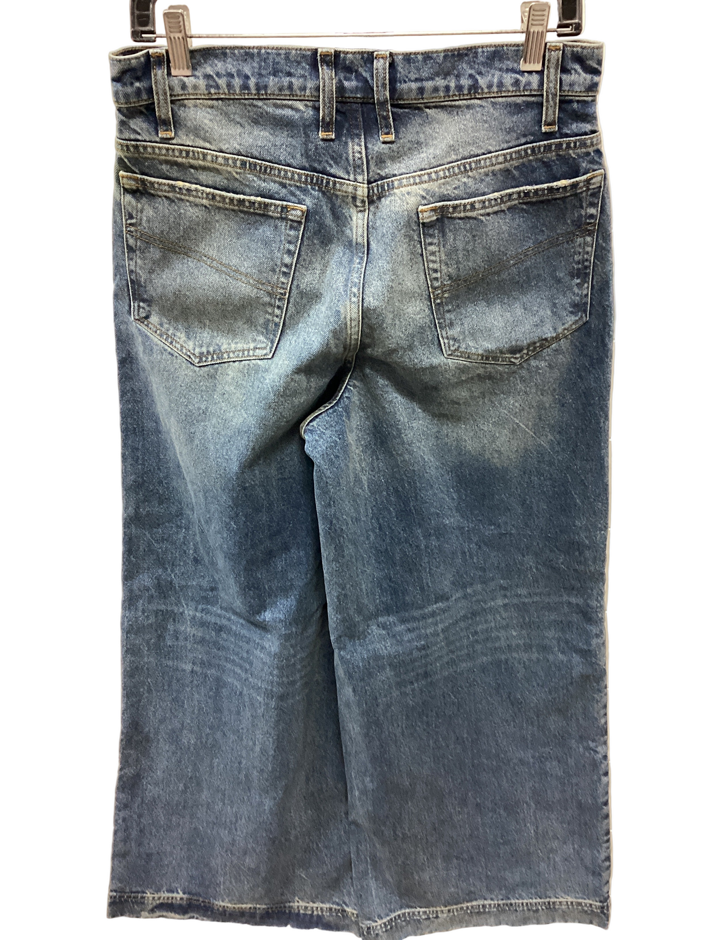 Jeans Wide Leg By Cmb In Blue Denim, Size:8