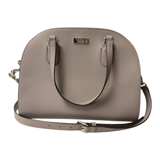 Handbag Designer By Kate Spade In Taupe, Size:Medium