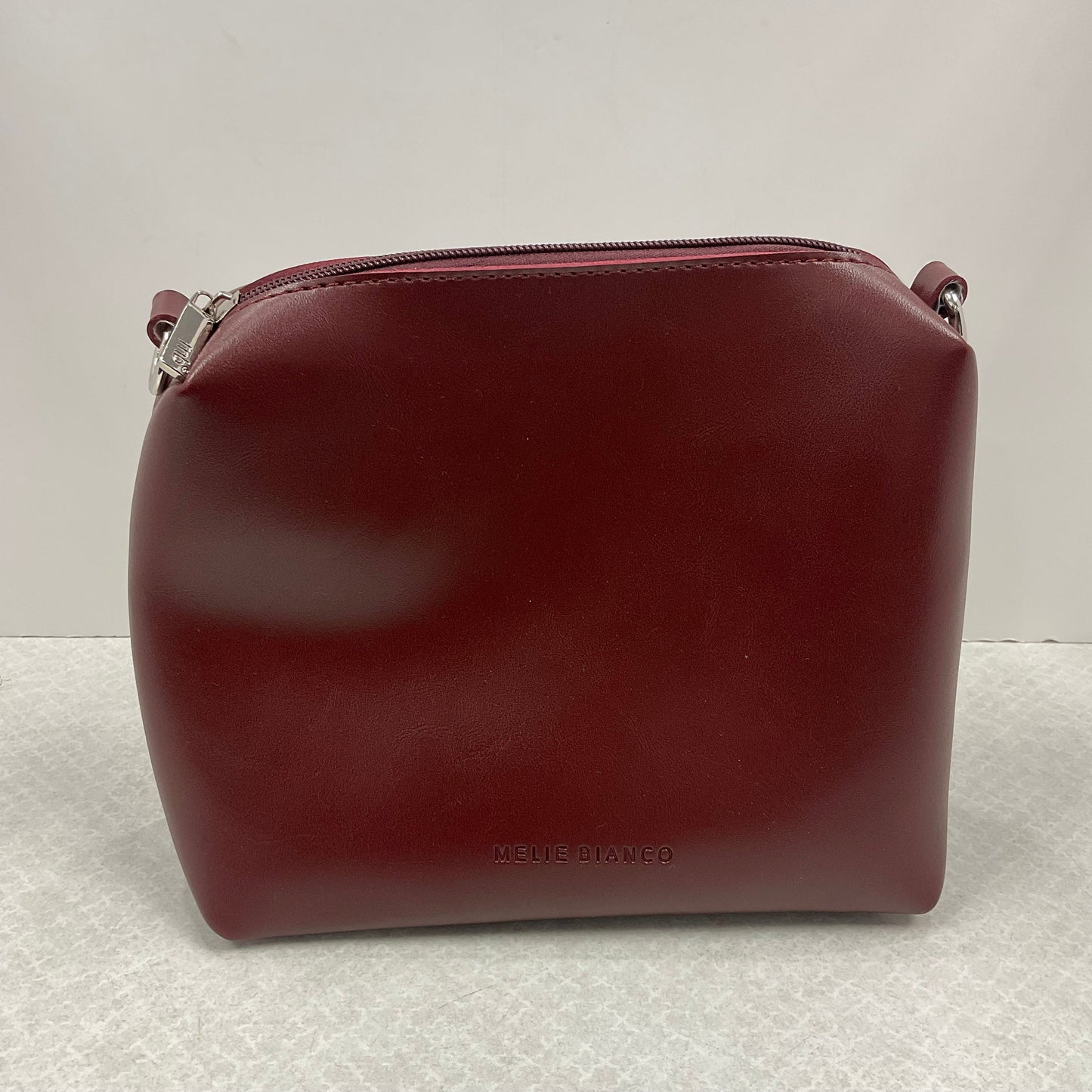 Handbag Leather By Melie Bianco, Size: Large