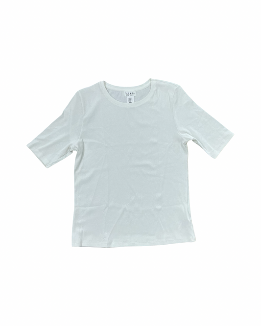 Top Ss By Nicole By Nicole Miller In Cream, Size:M