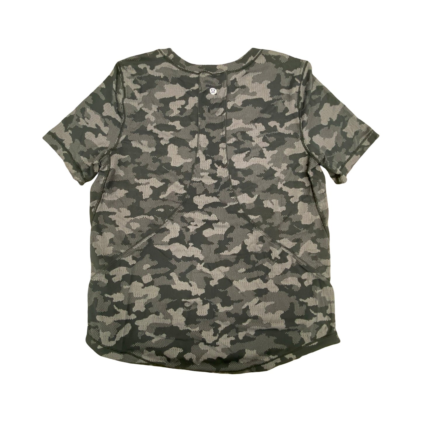 Athletic Top Ss By Lululemon In Black, Size:S