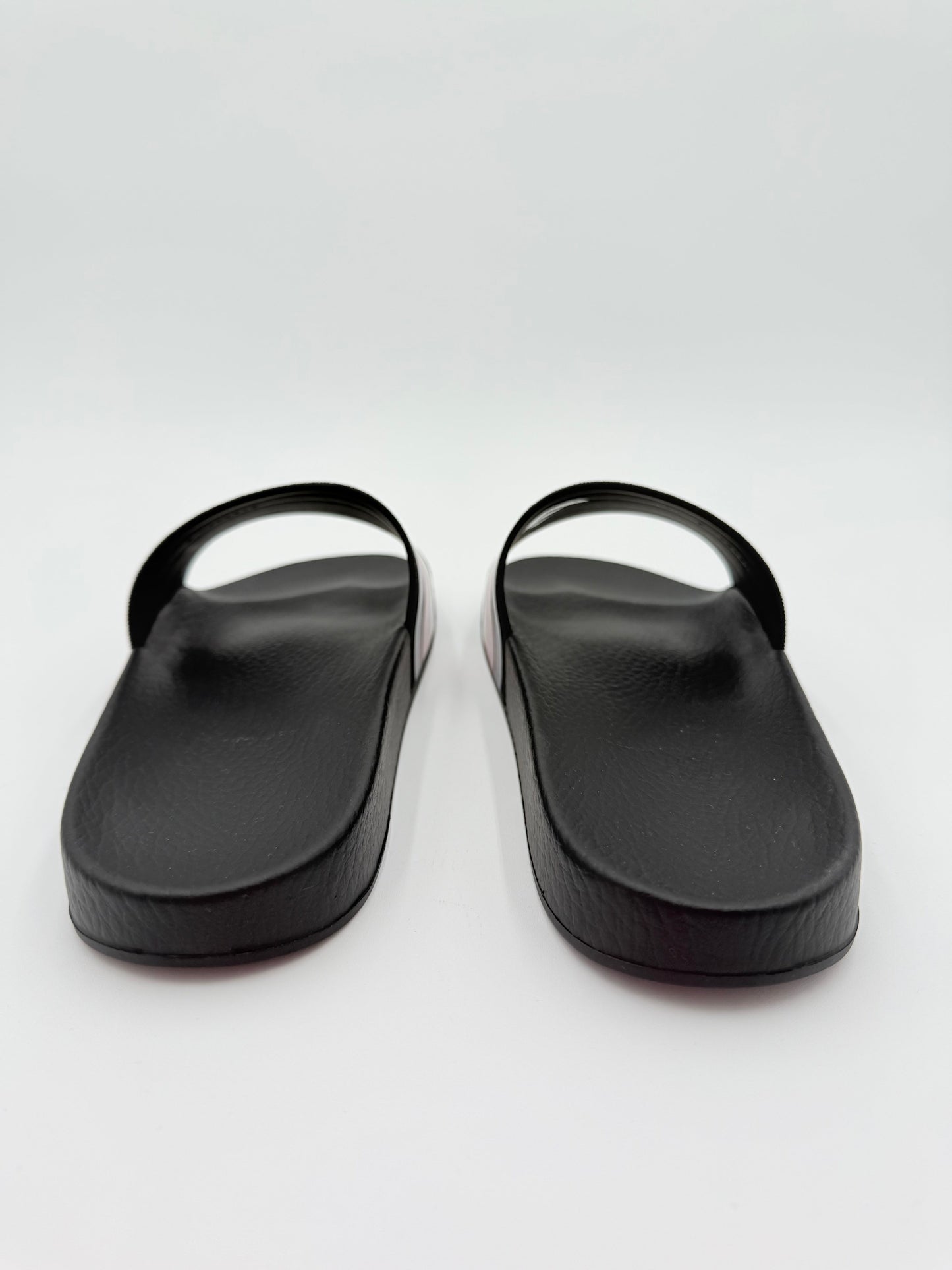 Sandals Luxury Designer By Gucci In Black, Size:10