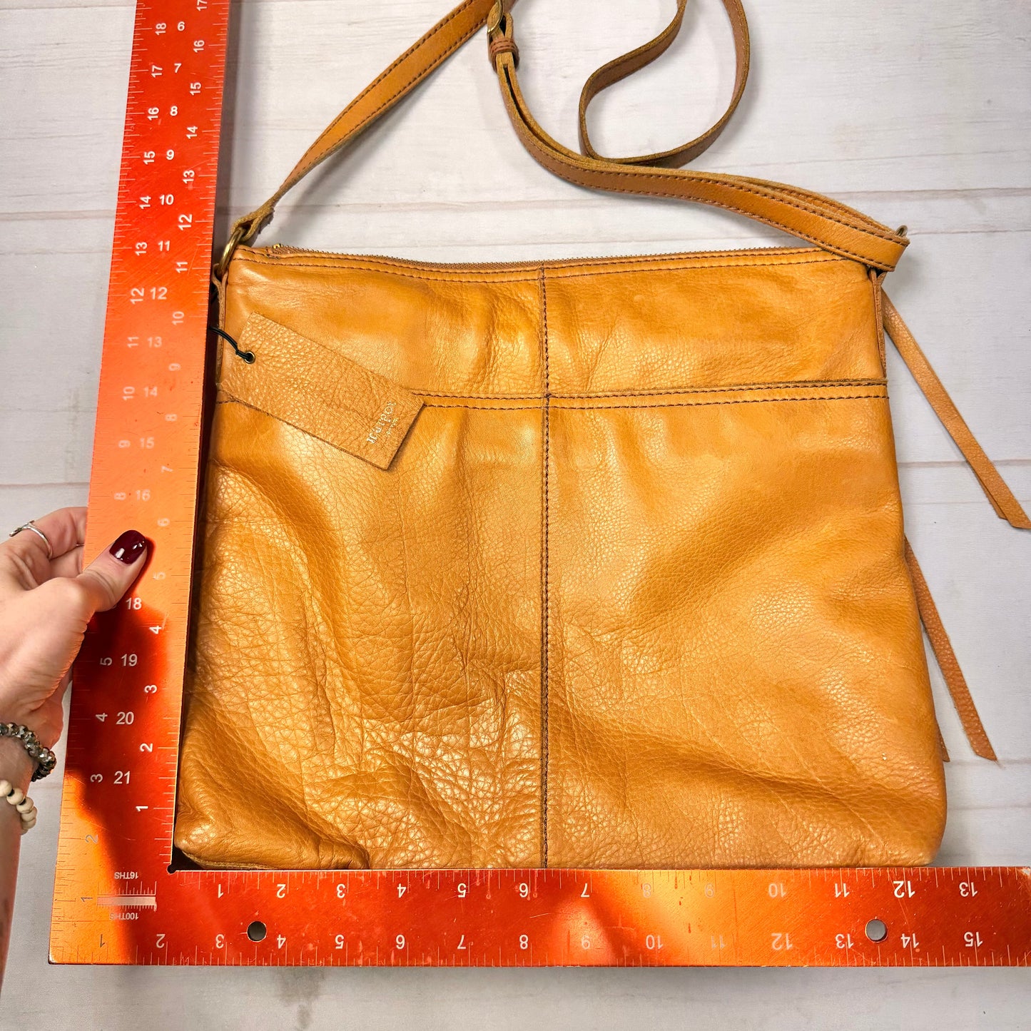 Crossbody Leather By Margot, Size: Large