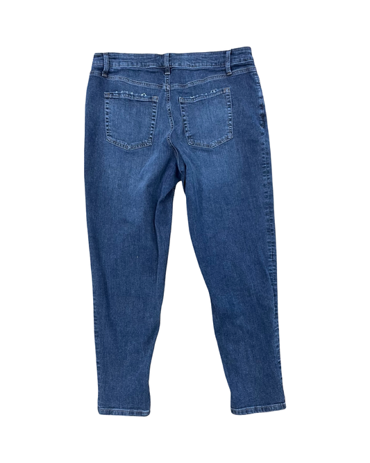 Jeans Skinny By Maurices In Blue Denim, Size:14