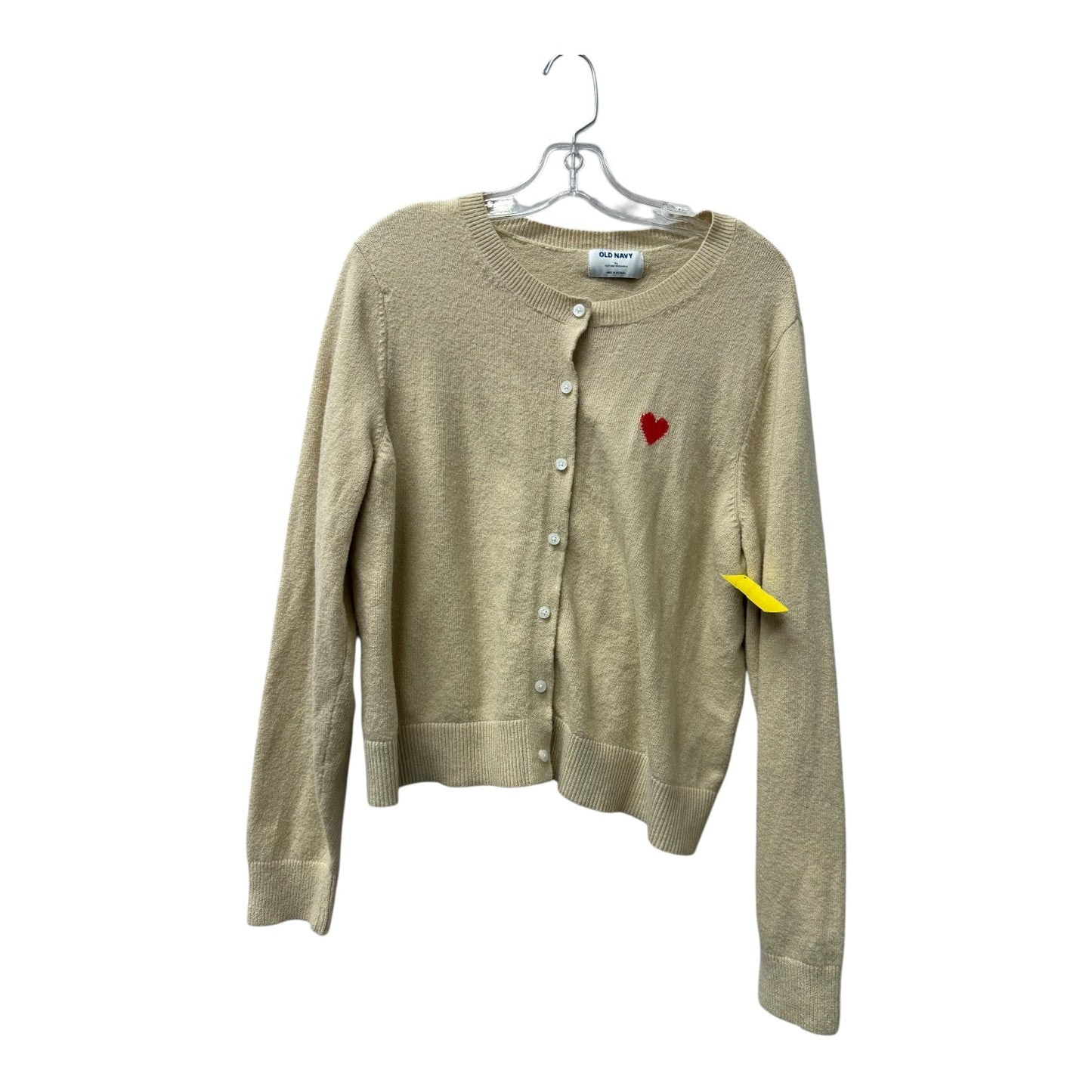 Sweater Cardigan By Old Navy In Tan, Size:Xl