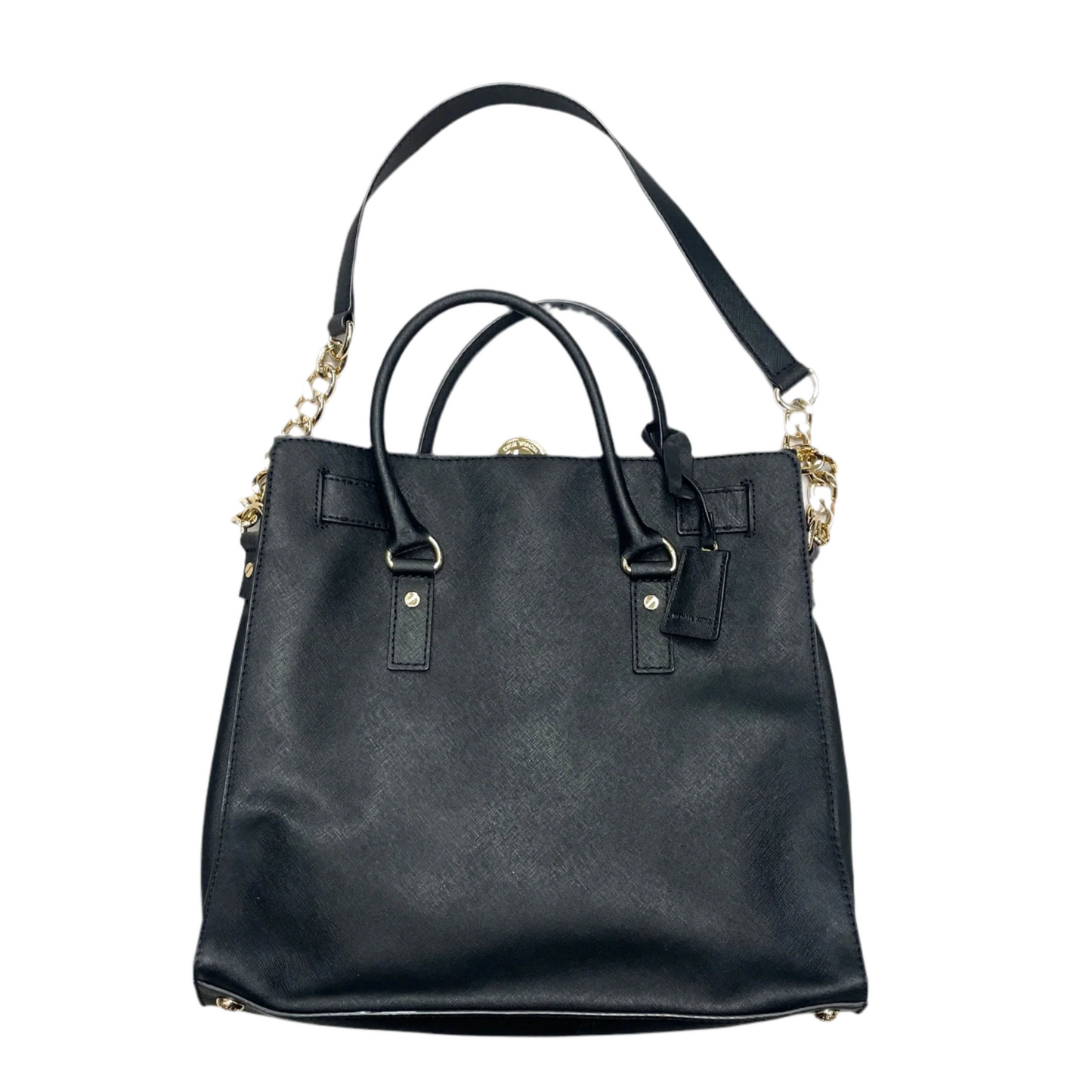 Handbag Leather By Michael By Michael Kors, Size: Large