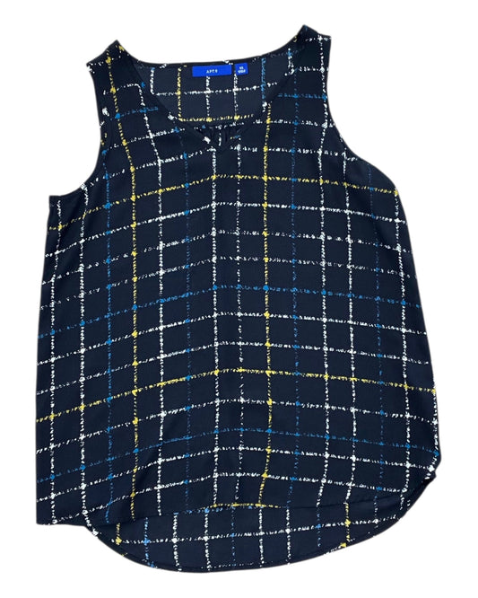 Top Sleeveless By Apt 9 In Black, Size:Xs