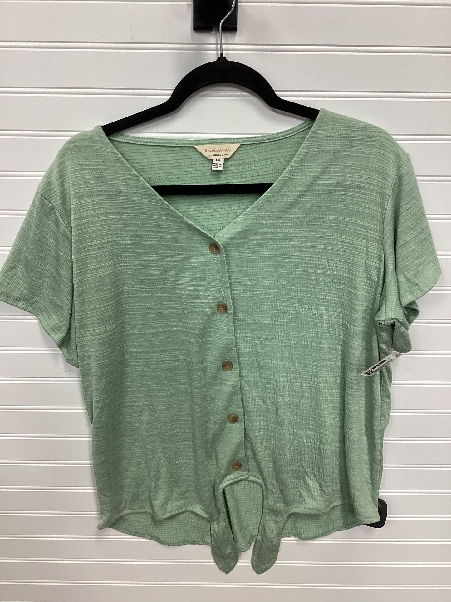 Top Ss By Weavers In Green, Size:L