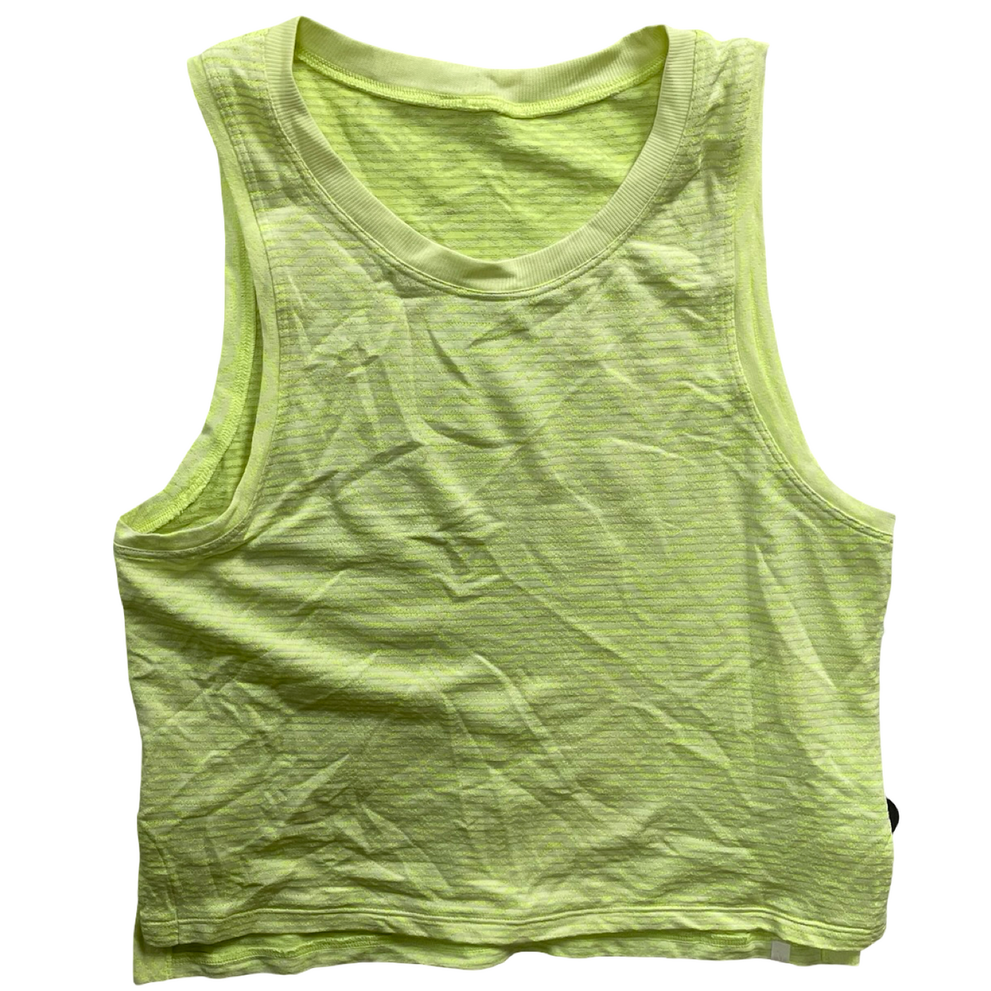 Athletic Tank Top By Lululemon In Yellow, Size:S