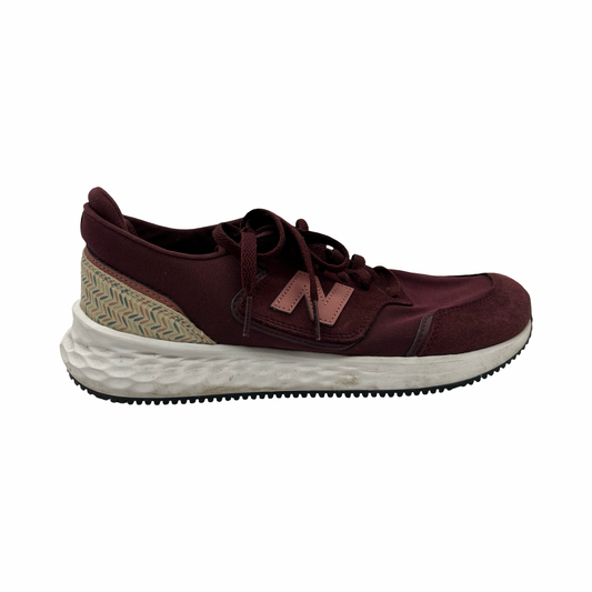 Shoes Athletic By New Balance In Maroon, Size:9.5