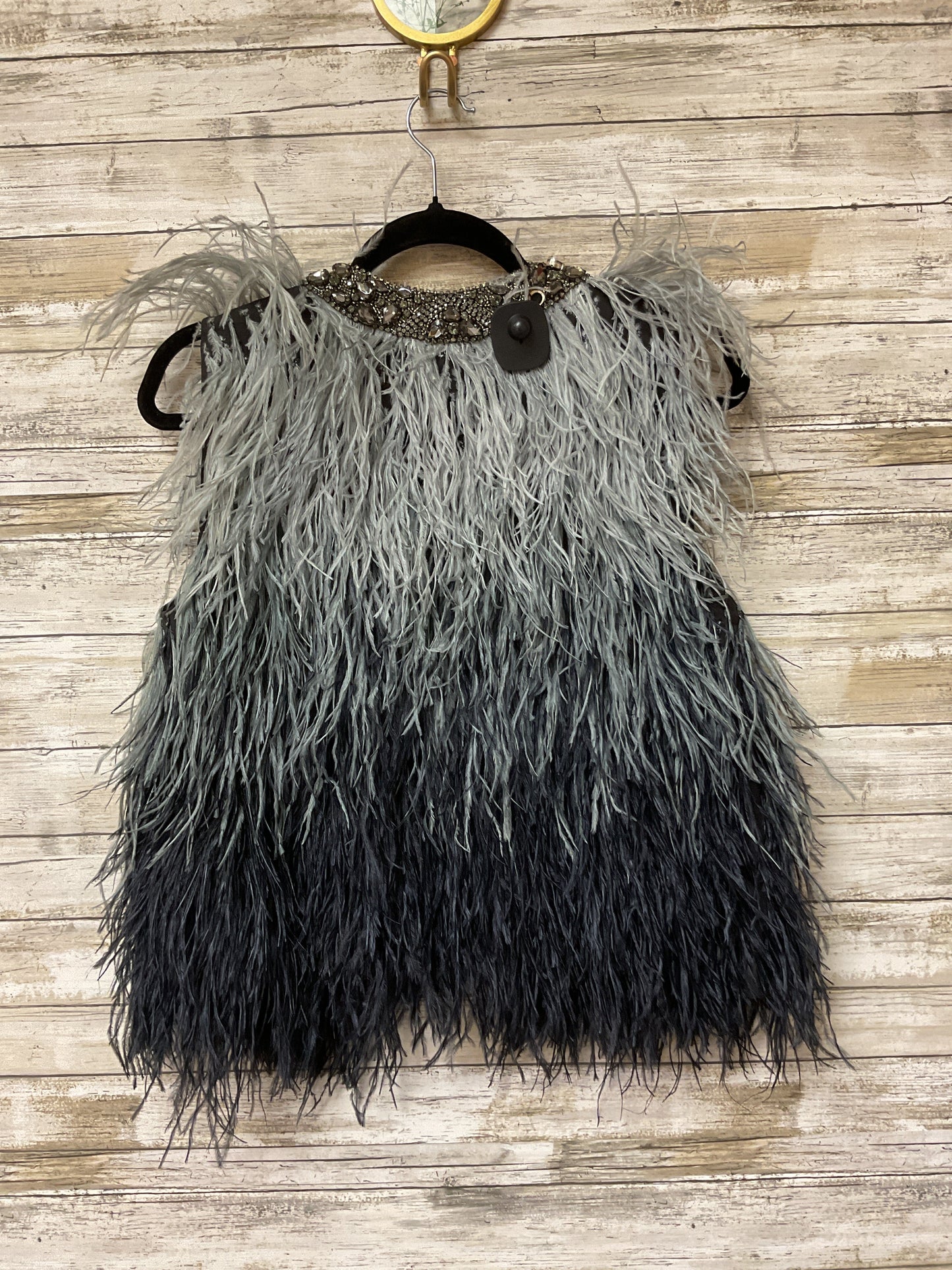 Vest Other By Haute Hippie In Black & Grey, Size:S