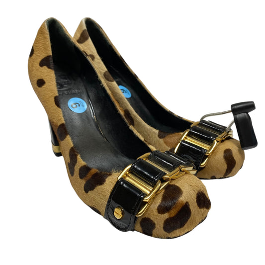Shoes Designer By Tory Burch In Animal Print, Size:6