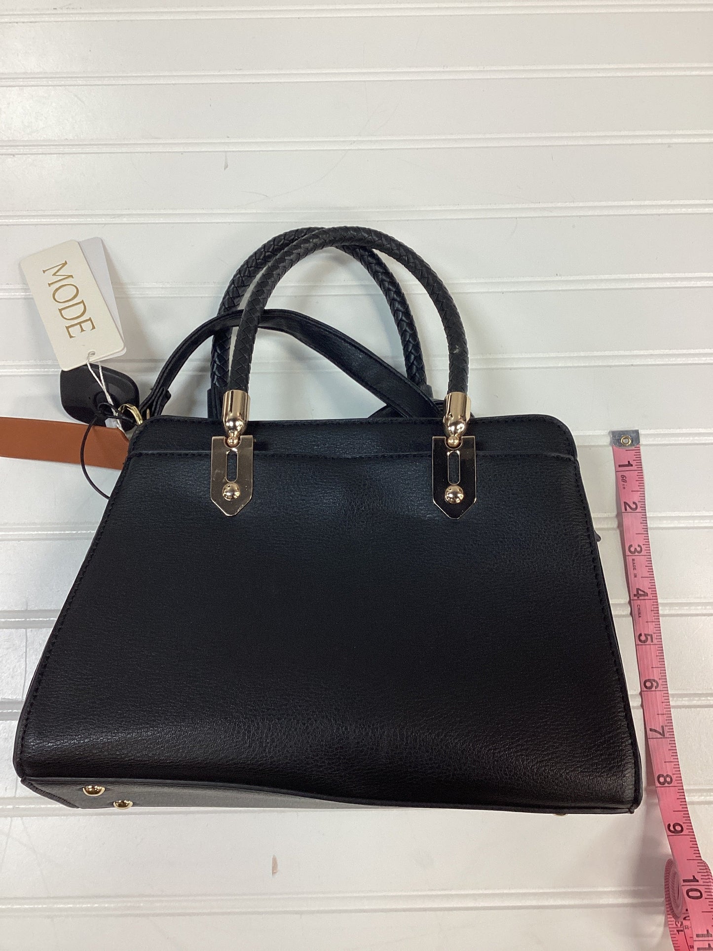 Handbag By Clothes Mentor In Black, Size:Medium NWT