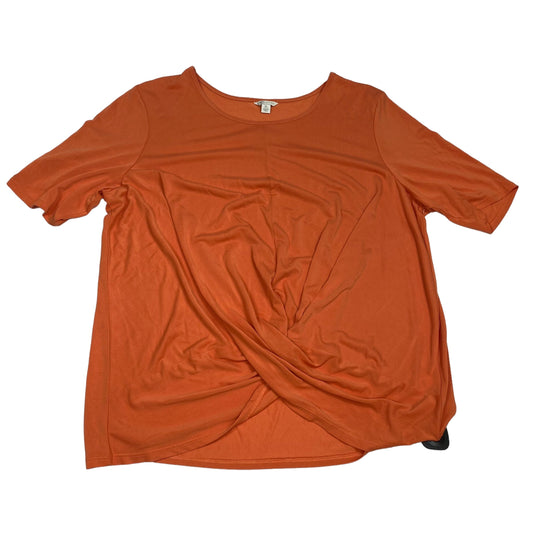Top Short Sleeve By Cato  Size: Xl