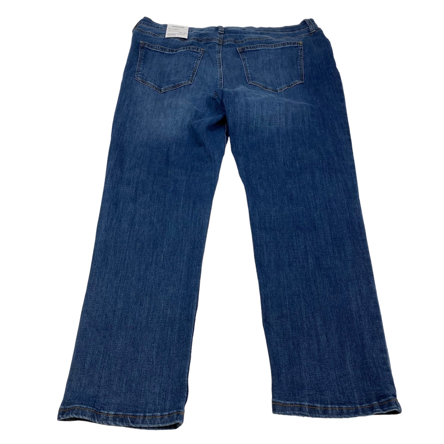 Blue Denim Jeans Skinny Sonoma, Size 16w