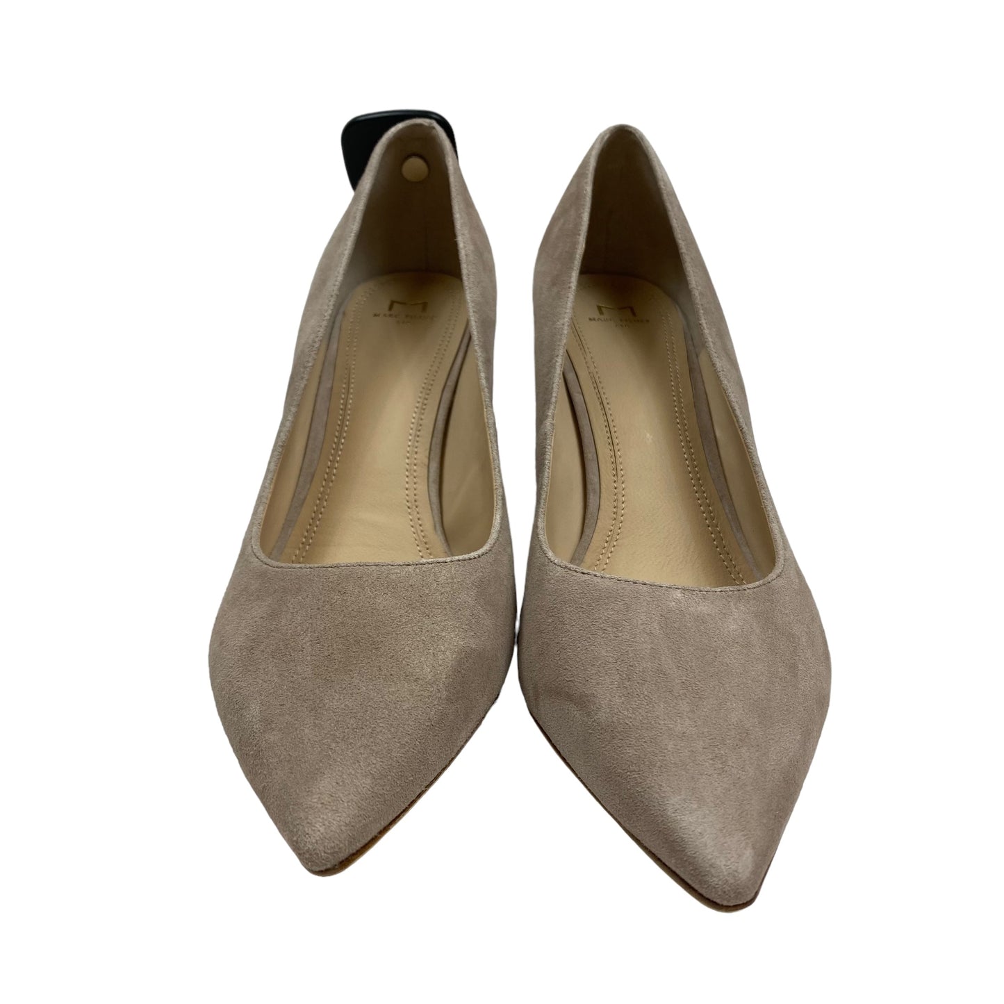 Taupe Shoes Heels Block Marc Fisher, Size 11