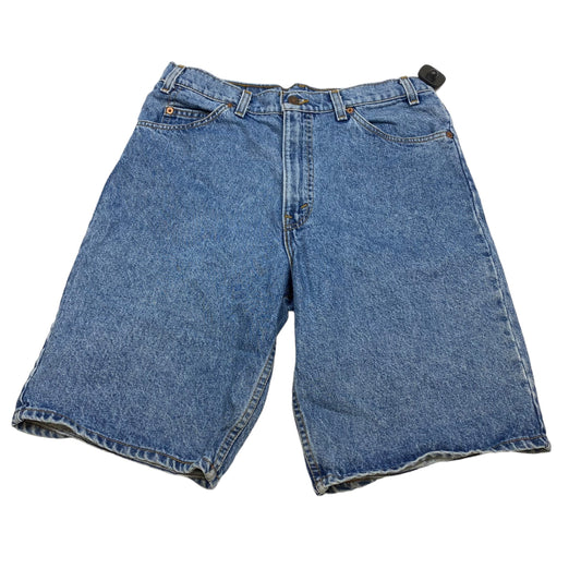 Blue Denim Shorts Levis, Size 16