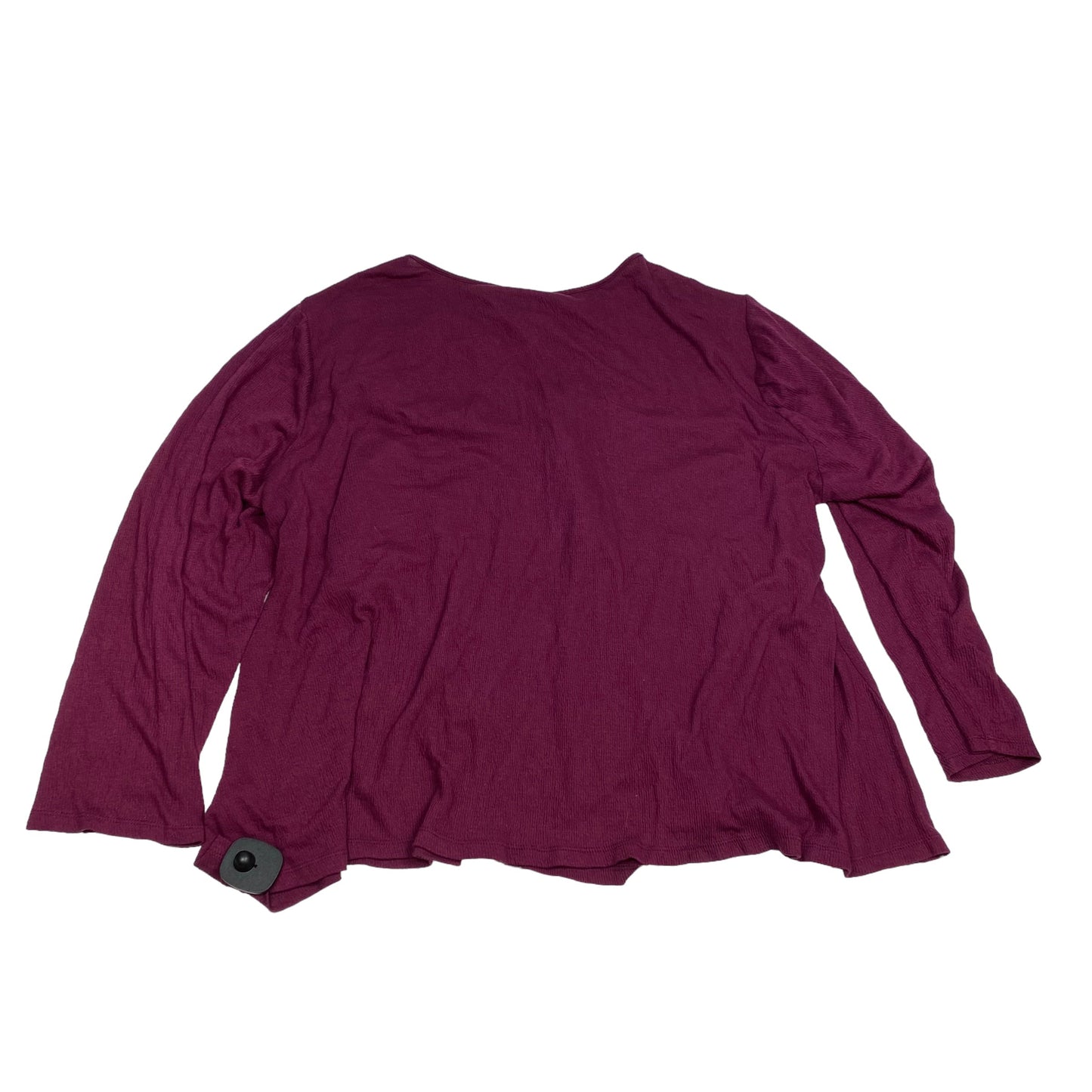 Top Long Sleeve By Old Navy In Purple, Size: Xxl