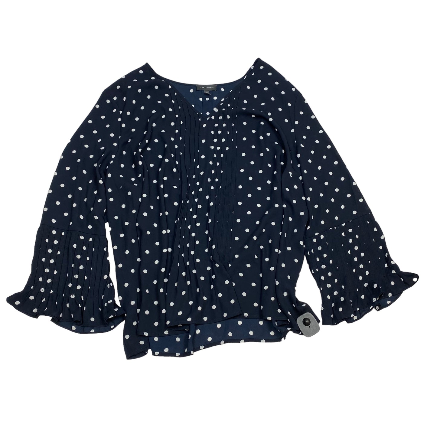 Top 3/4 Sleeve By Limited In Navy, Size: 3x