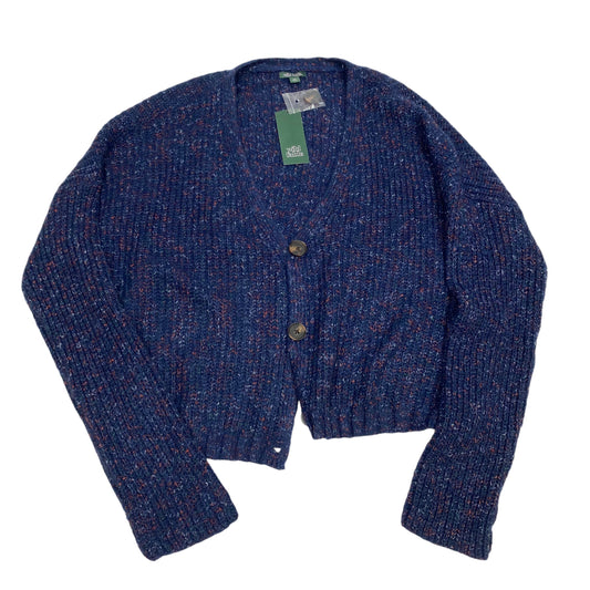 Sweater Cardigan By Wild Fable In Blue, Size: Xxl