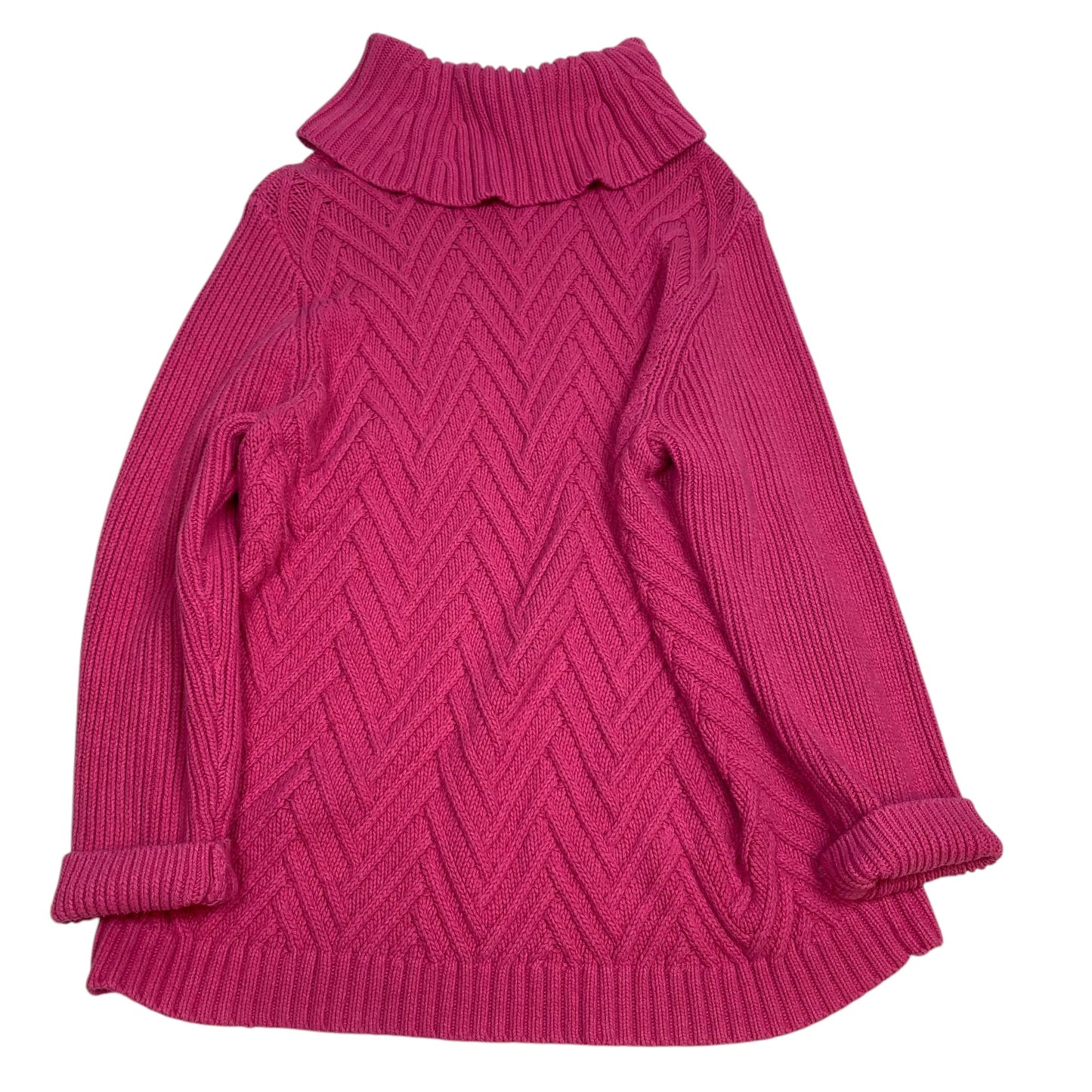 Sweater By Talbots In Pink, Size: 2x