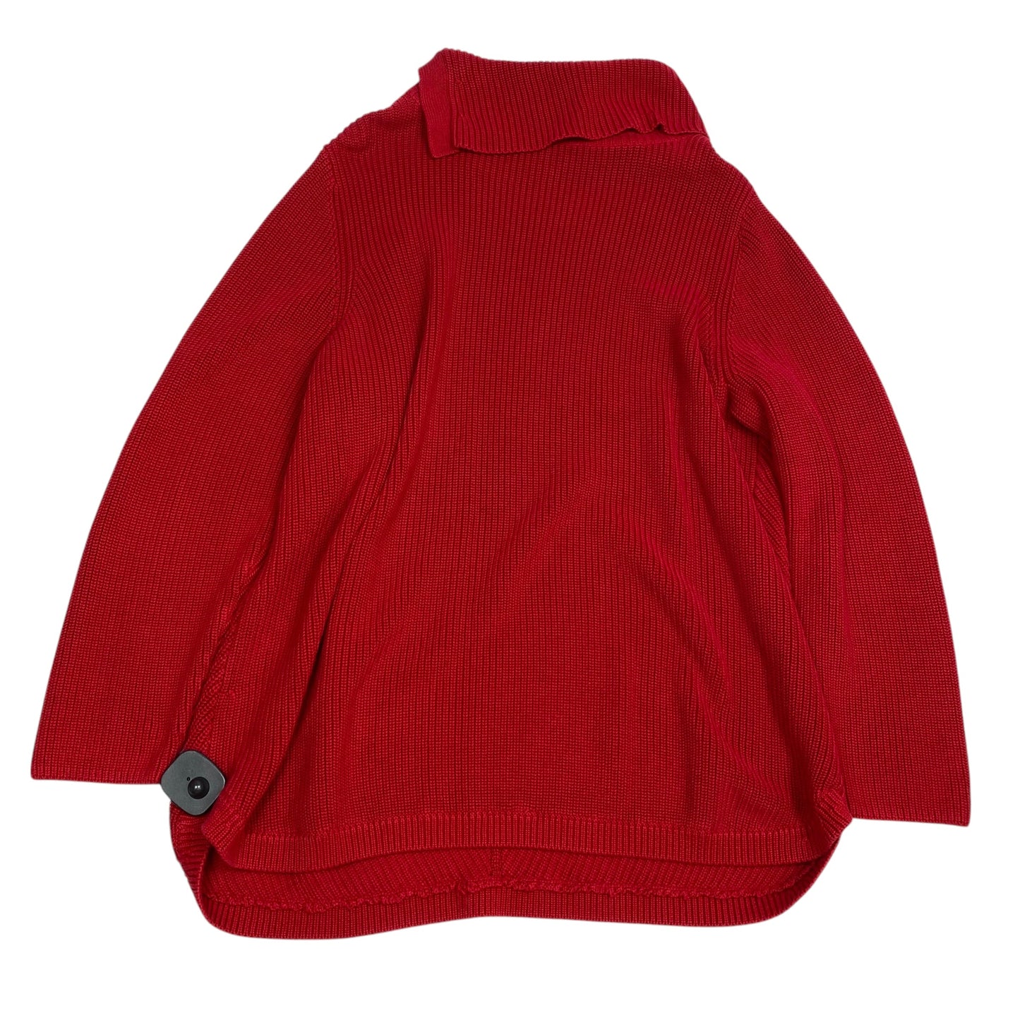 Sweater By Talbots In Red, Size: 2x