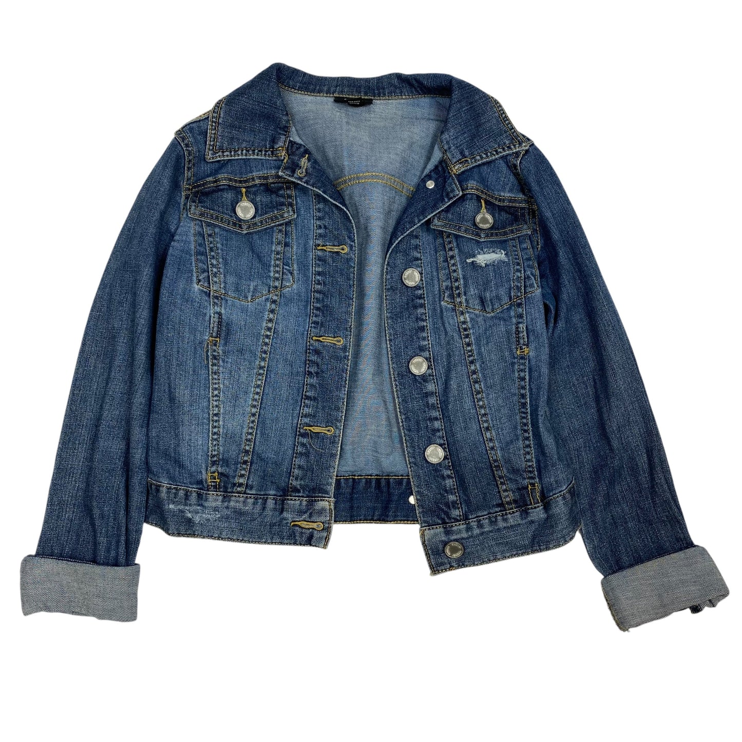 Jacket Denim By Ana In Blue Denim, Size: Xs