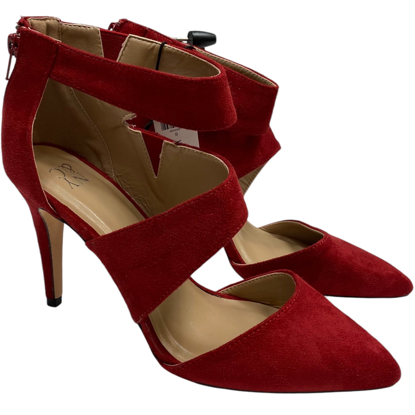 Shoes Heels Stiletto By New York And Co In Red, Size: 9