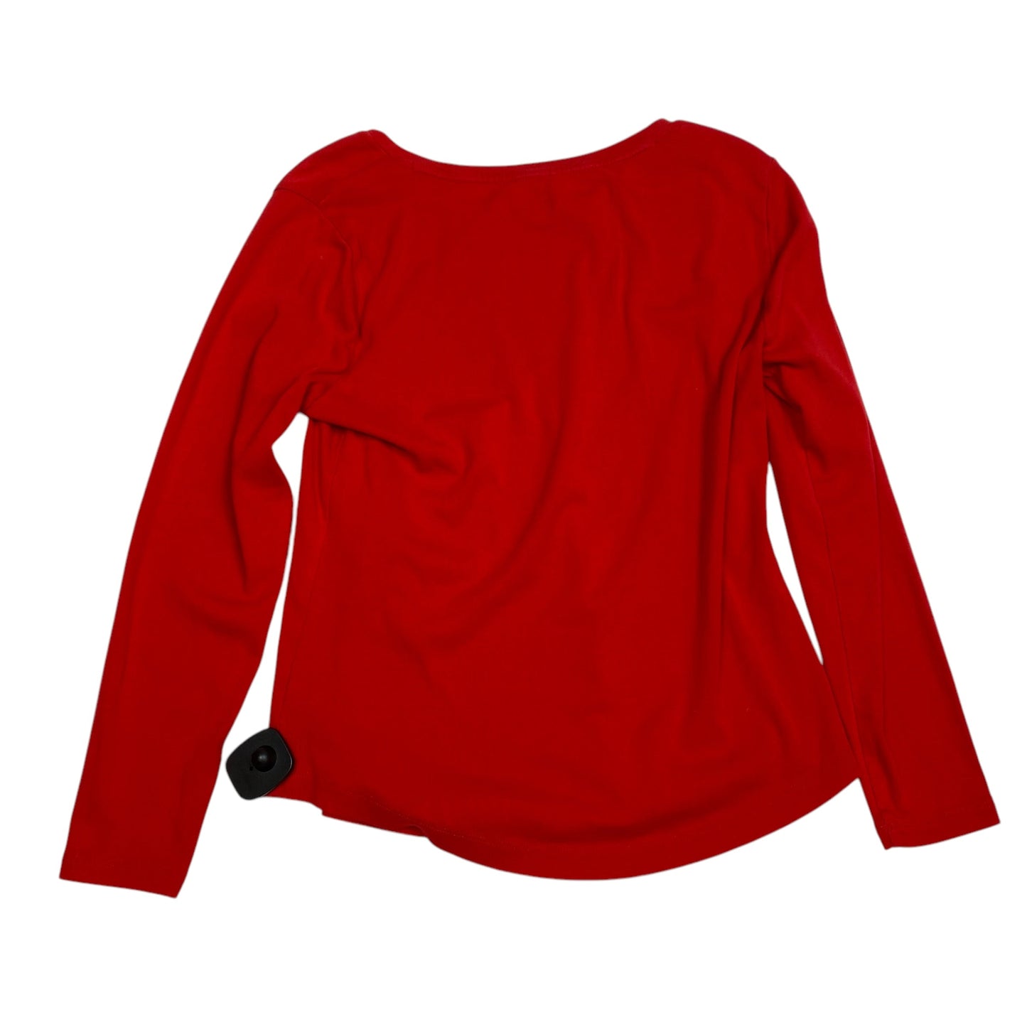 Top Long Sleeve Basic By Crown And Ivy In Red, Size: Xlp