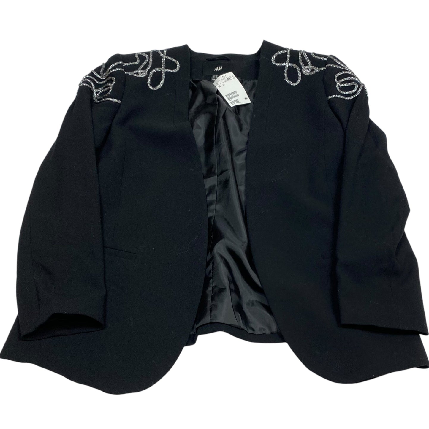 Blazer By H&m In Black, Size: L