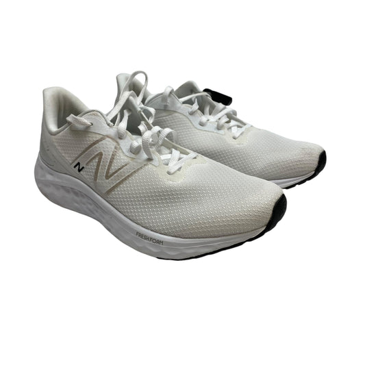 Shoes Athletic By New Balance In White, Size: 12