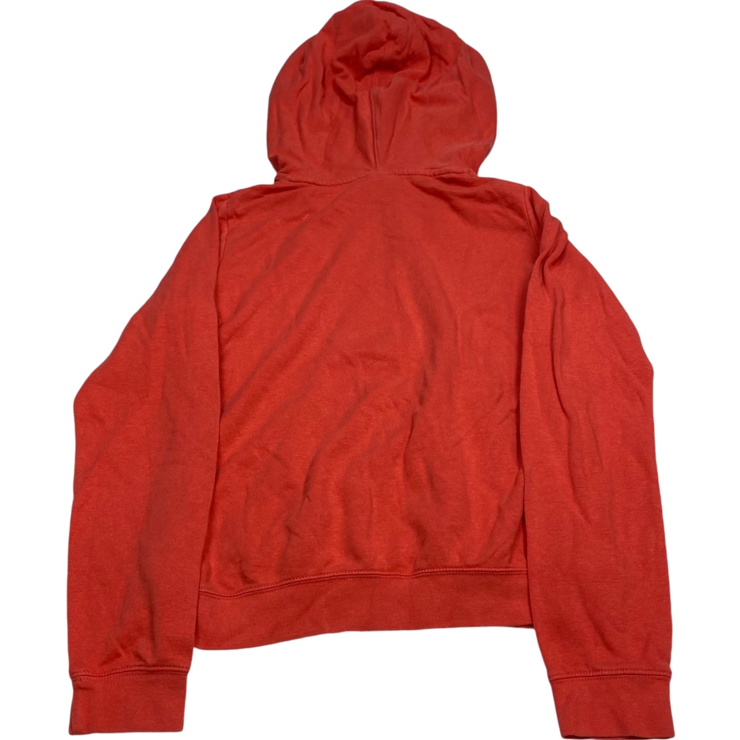 Athletic Sweatshirt Hoodie By Nike Apparel In Orange, Size: S