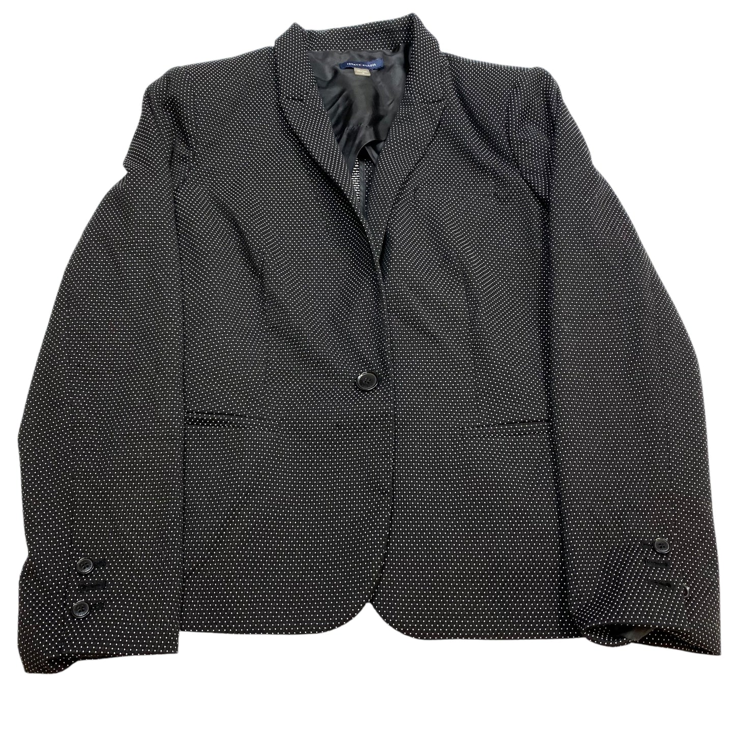 Blazer By Tommy Hilfiger In Black, Size: Xl