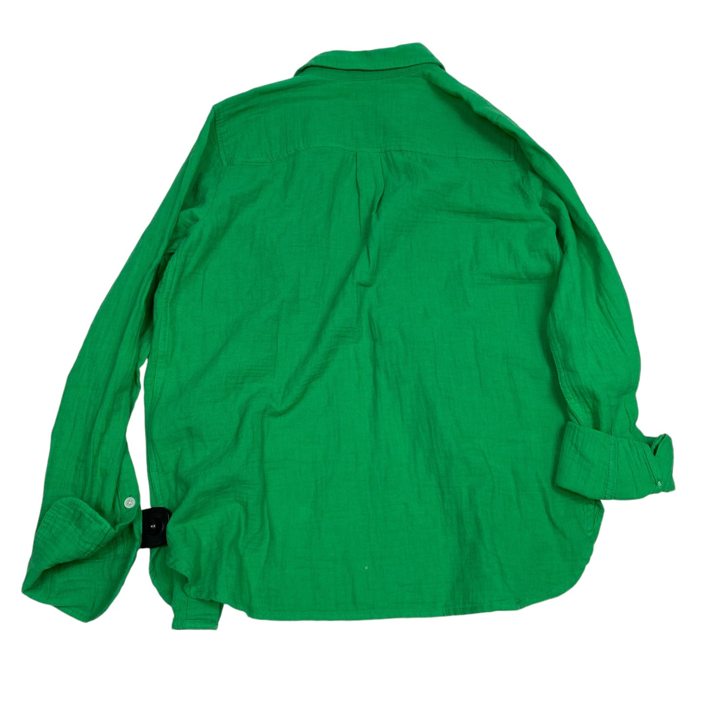 Top Long Sleeve By J. Crew In Green, Size: S