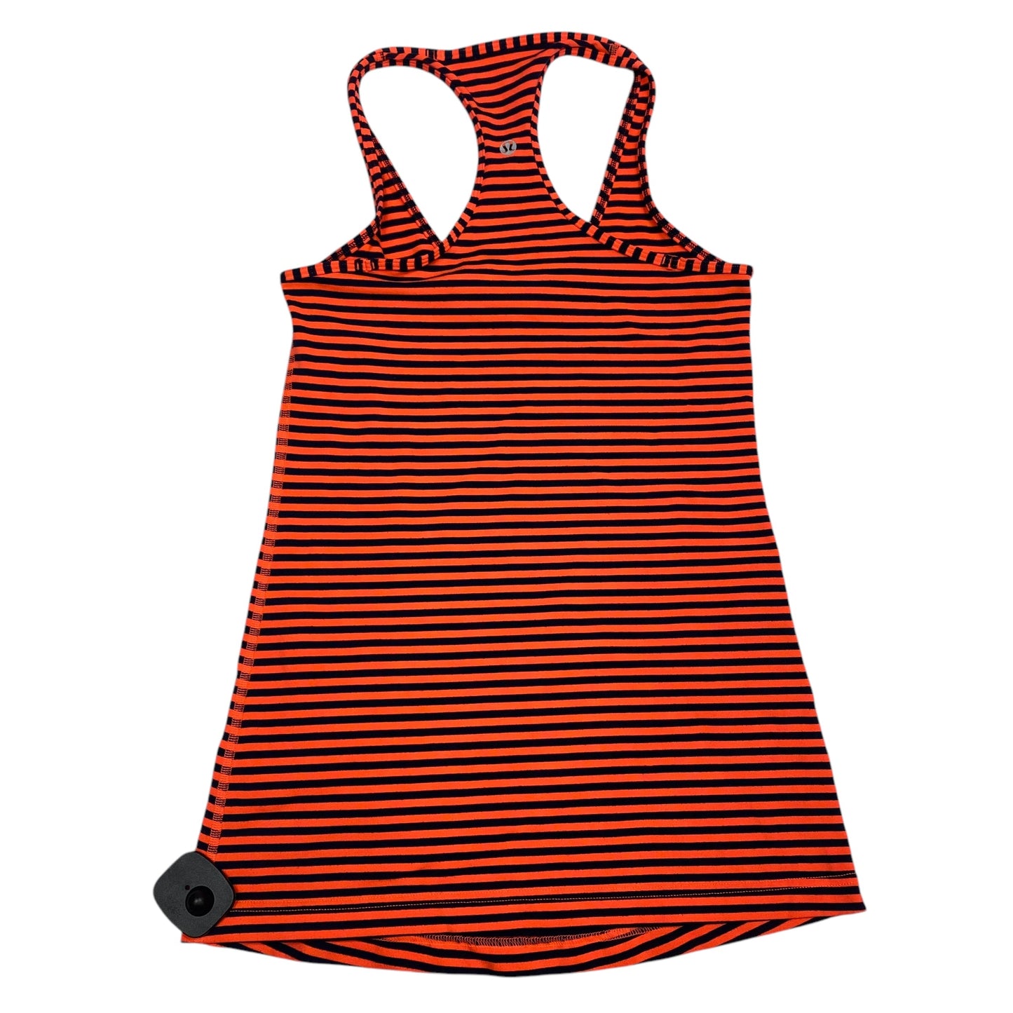 Athletic Tank Top By Lululemon In Striped Pattern, Size: S