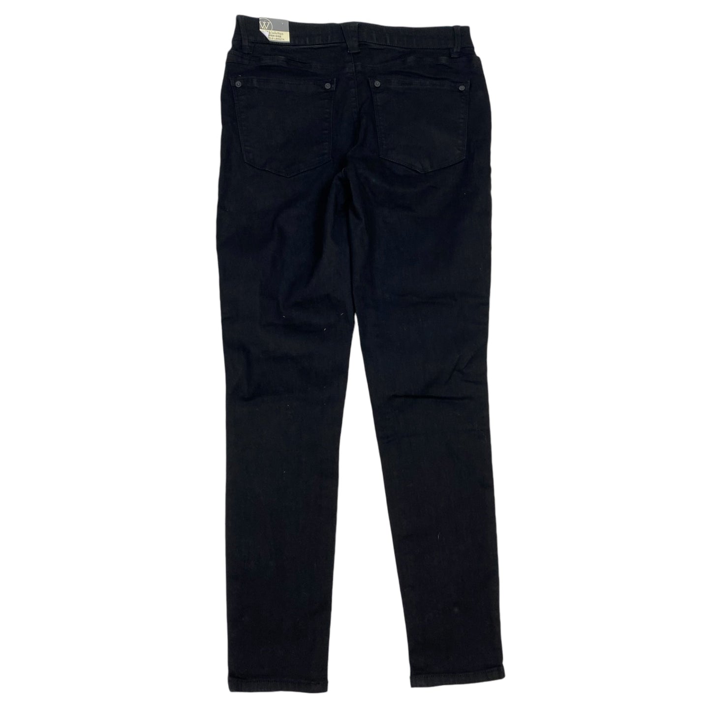 Jeans Skinny By Wit & Wisdom In Black Denim, Size: 6