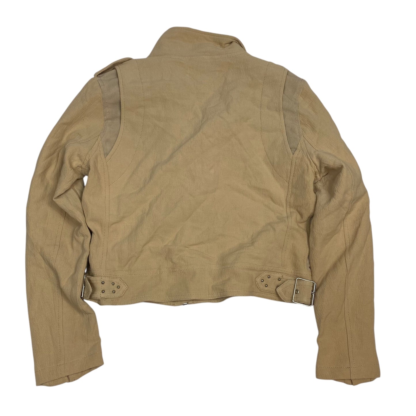 Jacket Moto By Blanknyc In Tan, Size: M