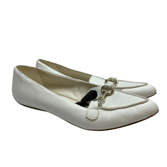 Shoes Flats By Anne Klein In White, Size: 8.5