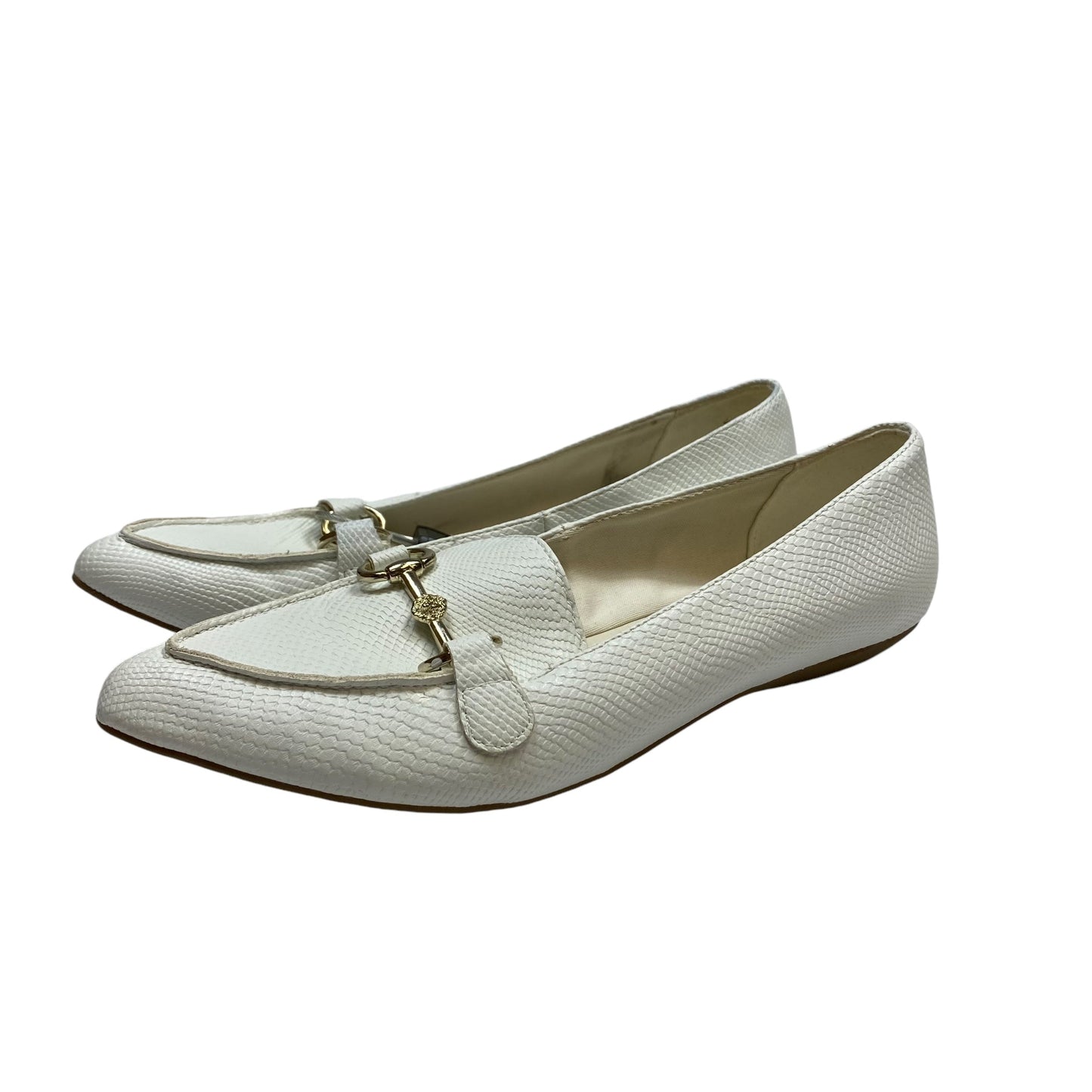 Shoes Flats By Anne Klein In White, Size: 8.5