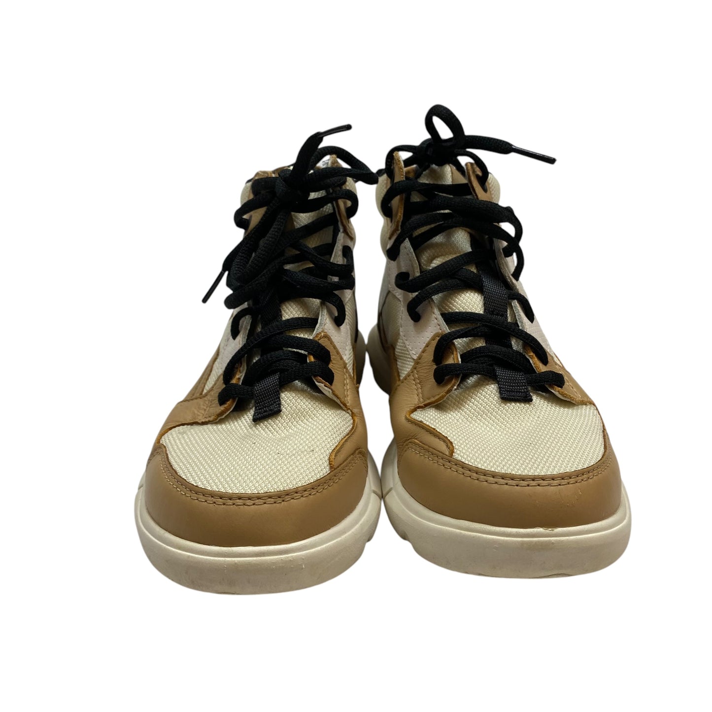 Shoes Sneakers By Sorel In Cream & Tan, Size: 6.5