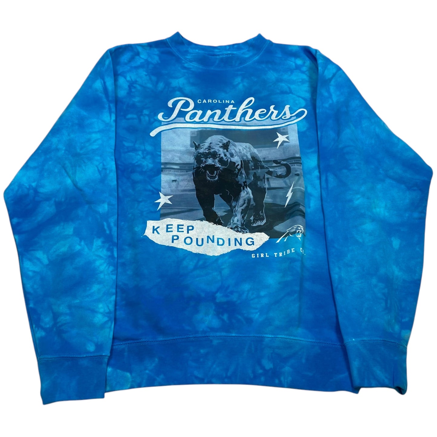 Sweatshirt Crewneck By Girl Tribe Co In Blue, Size: S