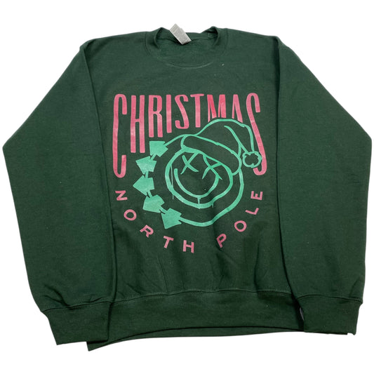 Sweatshirt Crewneck By Gildan In Green, Size: S