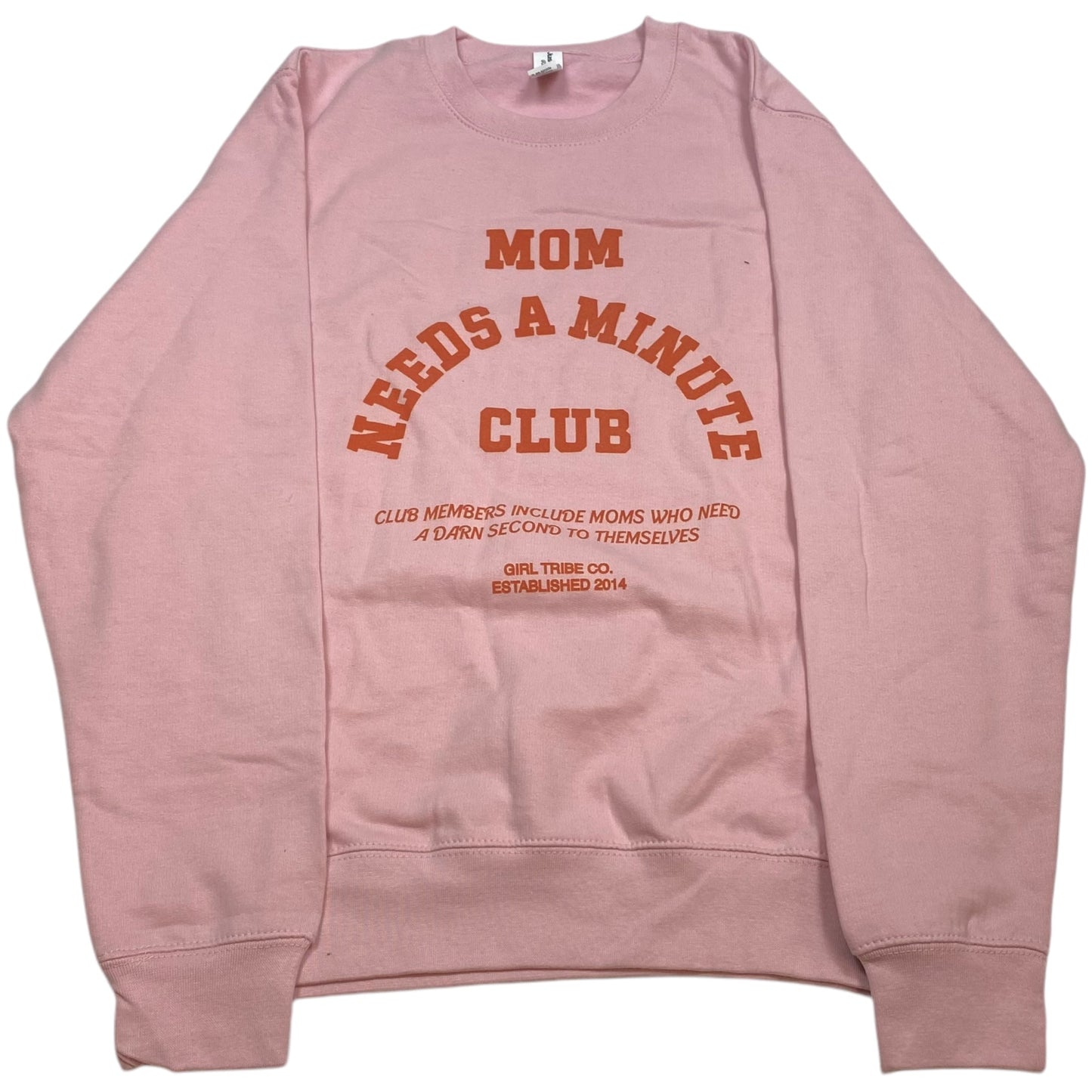 Sweatshirt Crewneck By Girl Tribe Co In Pink, Size: S