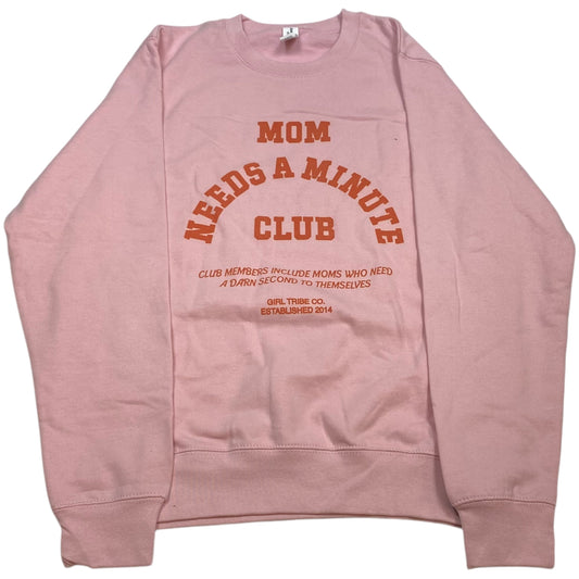 Sweatshirt Crewneck By Girl Tribe Co In Pink, Size: S