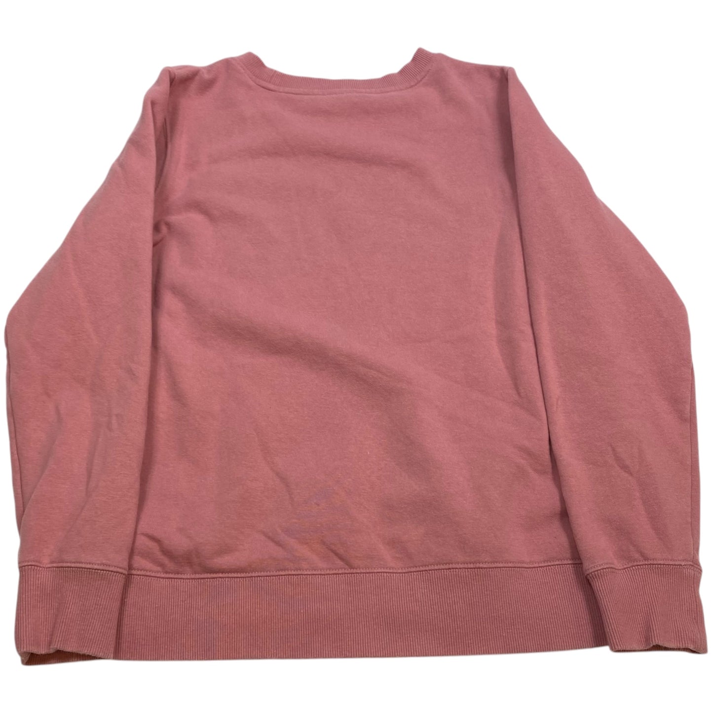 Athletic Sweatshirt Crewneck By The North Face In Pink, Size: M