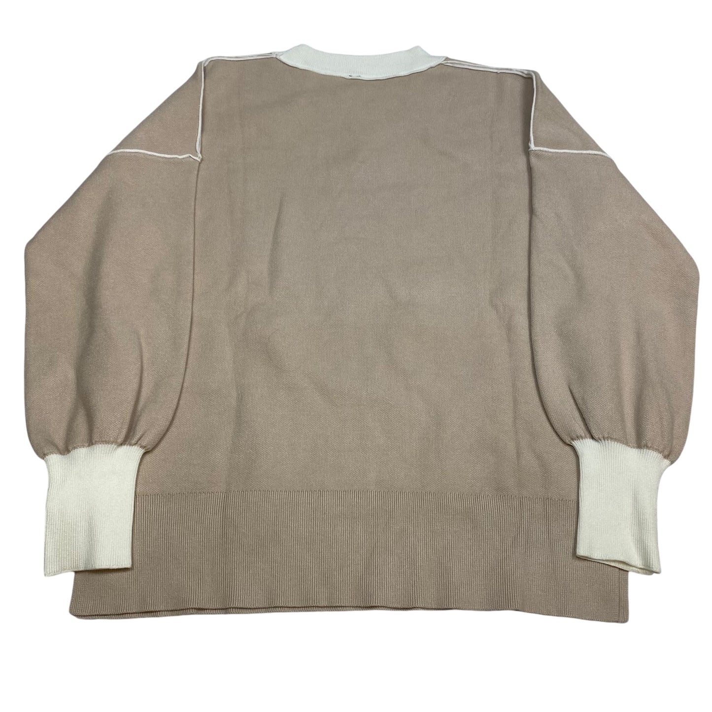 Sweater By Clothes Mentor In Tan, Size: S